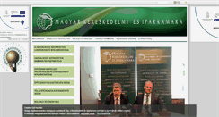 Desktop Screenshot of mkik.hu